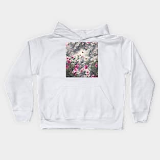 Butterfly Flower Kids Hoodie